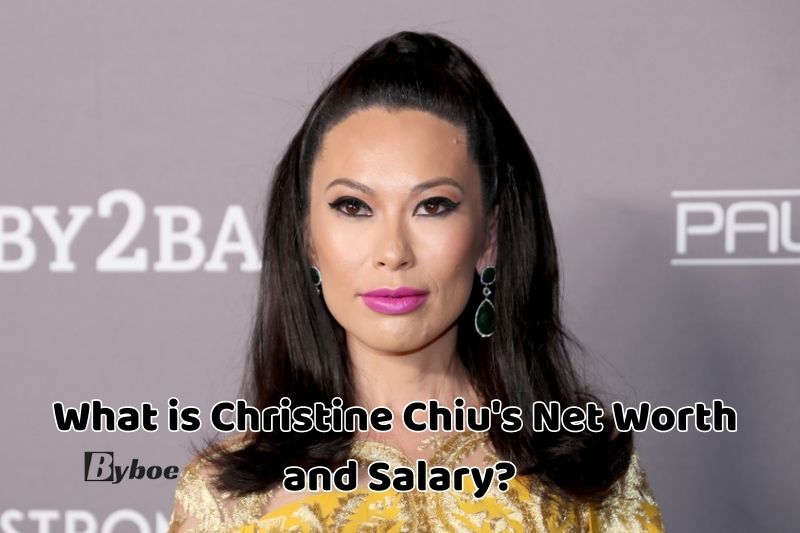 What _is Christine Chiu's Net Worth and Salary in 2023