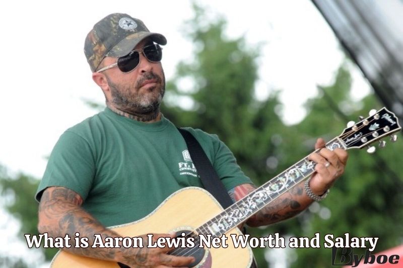 What is Aaron Lewis Net Worth and Salary in 2023