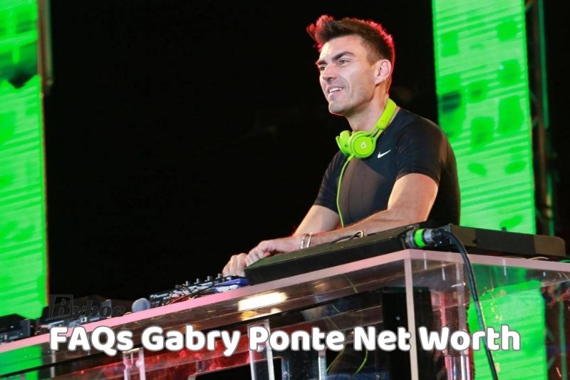 FAQs Gabry Ponte Net Worth