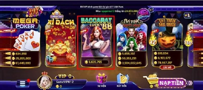 Review game Casino RikVip